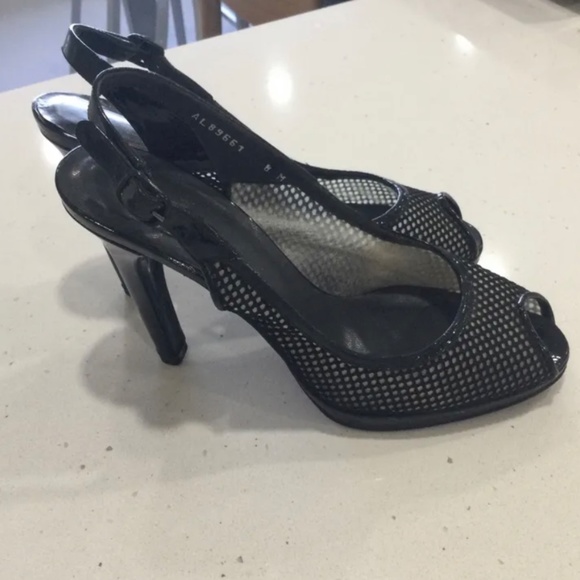 Stuart Weitzman Peep toe Sandals Sz.8 - Picture 3 of 7